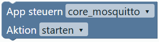 App steuern