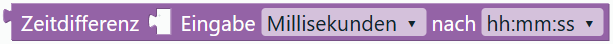 Zeitdifferenz formatieren