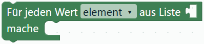 Für jeden Wert mit Variable