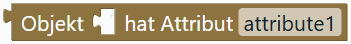 Objekt hat Attribut