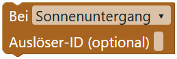 Sonnenaufgang/-untergang