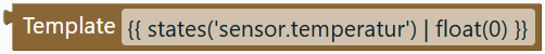 Template-Wert