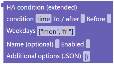 HA condition (extended)