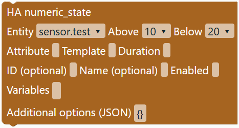 Numeric-state trigger with separate inputs