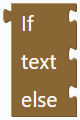 If text else
