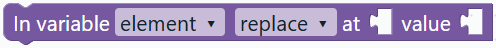 Set/insert list item