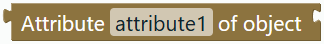 Attribute of object