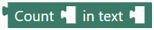 Count text