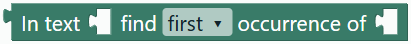 Find text