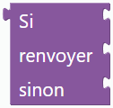 Si renvoyer sinon