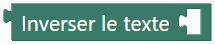 Inverser le texte …