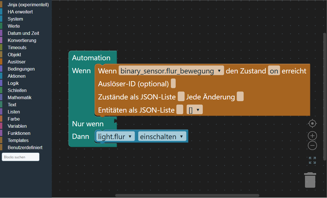 Dark im UGSo-Editor