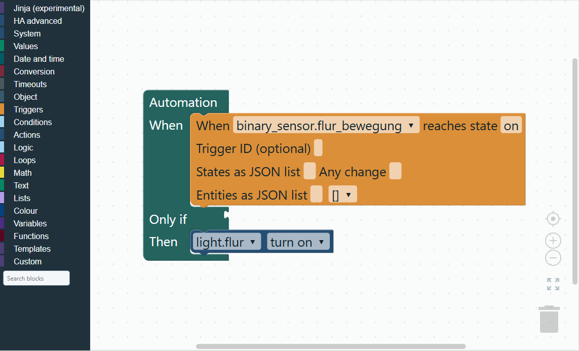Tritanopia in the UGSo editor