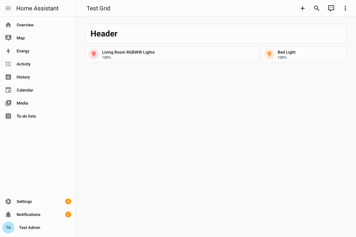 Grid spark media queries example
