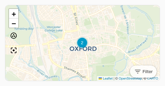 Exemple de filtre d'entités du spark Map