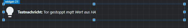 String-Vorschau mit 43-Pixel-Lampensymbol und formatierten Vor- und Nachtexten